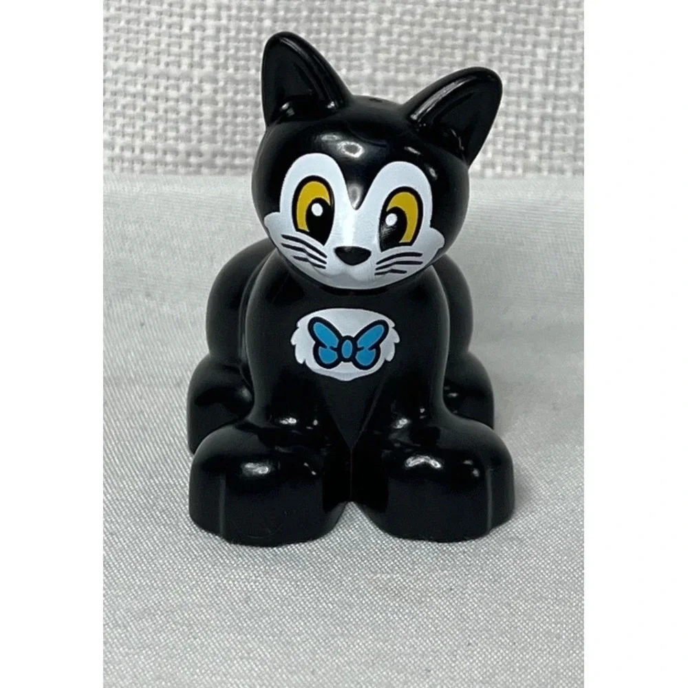 LEGO Duplo Figaro the Cat Disney Mickey Mouse Clubhouse Black Tuxedo Figure